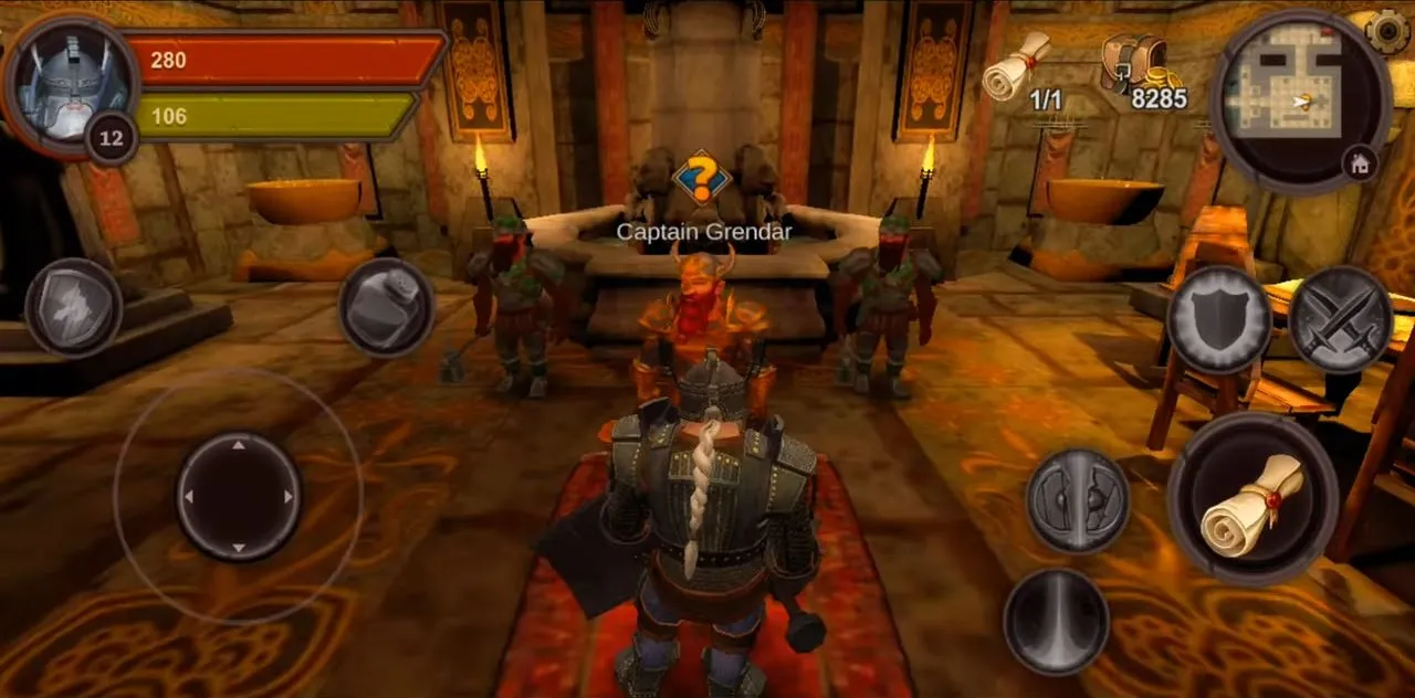 Dungeon Ward - rpg offline Screenshot 1